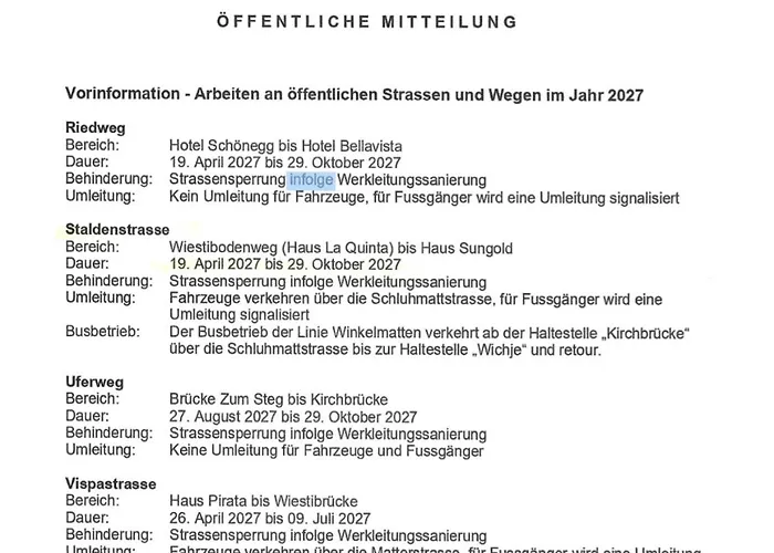 アパート Haus Fleckstein Karibu ツェルマット